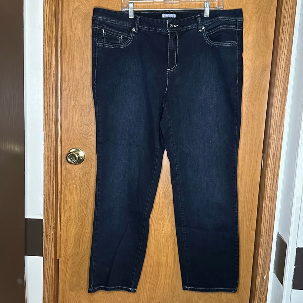 Tommy Hilfiger dark wash jeans size 18